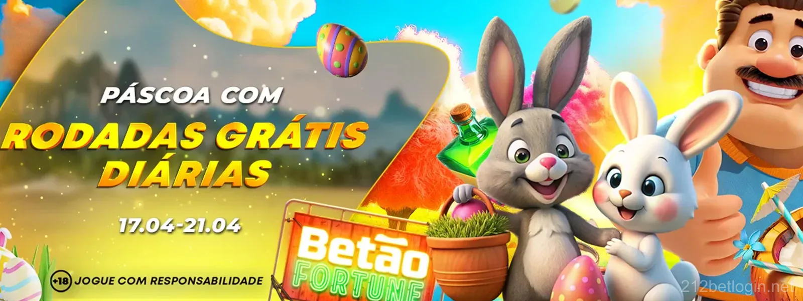 Promoção de boas-vindas 212bet
